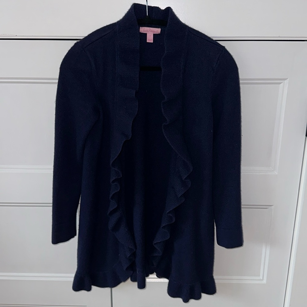Lilly Pulitzer Ruffle Cardigan